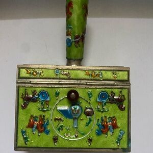 Silent Butler Enamelled Vintage Ashtray